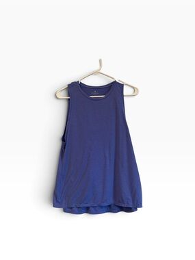 Athleta Indigo double layer tank top